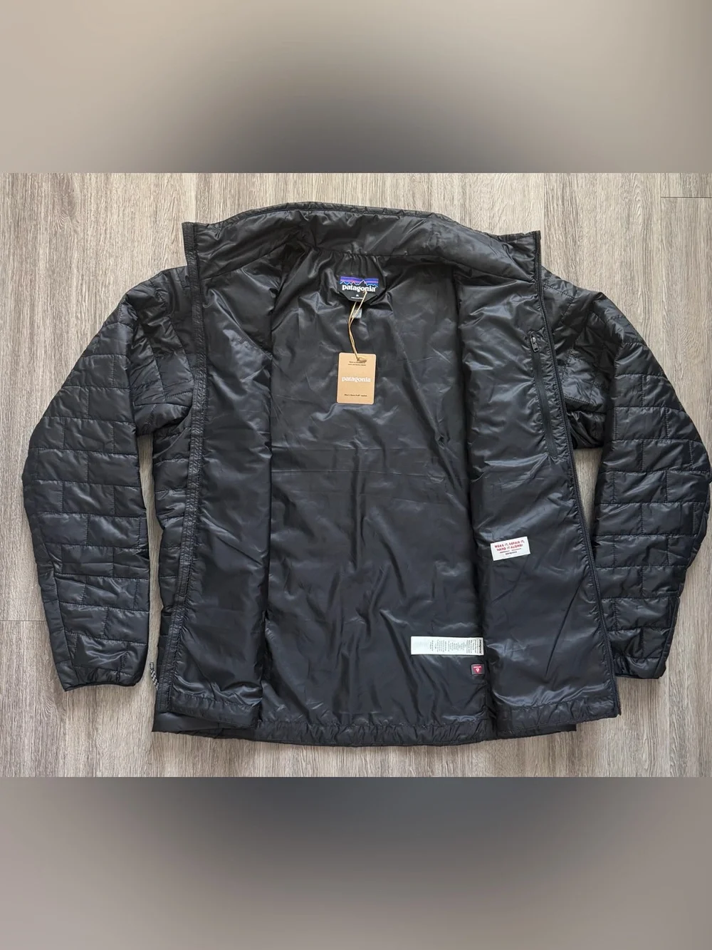 NWT 2026 Patagonia Nano Puff Jacket Men’s XL Black Puffer Coat $100 Off MSRP